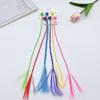 [en stock] Accesorios para el cabello de niños de Corea del Sur Ins Trenza de peluca distintiva colorida Correa para el cabello Clip para el cabello lindo de mujer
