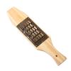 Rallador y rebanador multifuncional de acero inoxidable y cobre para rábano, papa, tamaño tabla de pino, cepilladora para rábano, cepilladora para polvo