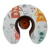 Brinquedo para gatos, brinquedo para gatos, garra de moer, disco dobrável, órgão magnético tipo C, placa arranhadora para gatos, suprimentos para animais de estimação, atacado