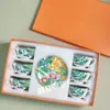 Traje de Café de Porcelana Hueso Estilo Europeo Transfronterizo Familia H Taza de Pareja Seis Tazas Seis Platos Lujo Ligero Vintage Té de la Tarde Regalo para el Hogar