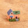 Ornamentos e Artesanato de Resina de Casa de Campo em Miniatura de Estilo Europeu, Decorações em Miniatura de Estilo Europeu