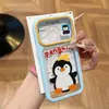 Funda linda de dibujos animados del cielo estrellado para Apple 17, Funda protectora suave a prueba de golpes de cobertura total, juguetona y adorable para iPhone 16