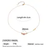 Taina Moda Transfronteriza Estilo Nuevo Fresco y Dulce Fruta Limón Flor Hoja Colgante Cadena Collar Ajustable para Mujer