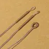 72# Bucle Enrollado de Nylon Bobina Material DIY Cuerda Trenzada Hecha a Mano Bucle Falso Hebilla Colgante Cordón para Collar