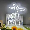 Luz de Neón con Forma de Gesto Genial, Letrero Iluminado de Pared para Bar, Sala de Juegos, Habitación de Niños, Luz Decorativa de Ambiente