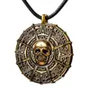 Nuevos accesorios de calavera pirata europeos y americanos, comercio electrónico transfronterizo, collar de pirata caribeño, disfraz de Jack Sparrow