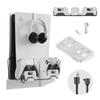 Suporte de Parede para Console PS5 Carregador Duplo para Controle PS5 Elite Carregador de Controle PS5 com Gancho para Headset Acessórios
