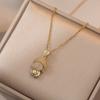 Colar feminino temperamento simples amor design de nicho criativo moda Coringa corrente clavícula colar joia joias atacado