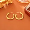 Pendientes de Esmalte con Forma de Gota de Aceite Inspirados en el Diseño, Únicos y Sencillos, con un Aire de Moda de Alta Gama, Pendientes en Forma de C para Mujer, Estilo de Celebridad de Internet