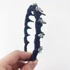 Diadema de Onda de Pedrería de Lujo Ligero Nuevo Estilo Pinza Antideslizante Diadema de Moda con Temperamento Peine de Dientes Diadema para Cabello Aplastado