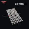 Accesorios para Acuario Tablero de Aislamiento de Plástico Plataforma de Sol para Tortugas Filtro de Fondo de Malla Blanca Tablero de Filtración para Acuario