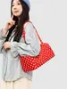 Bolsa de viagem Yozzi com estampa de bolinhas em nylon, adequada para viagens, estilosa e versátil