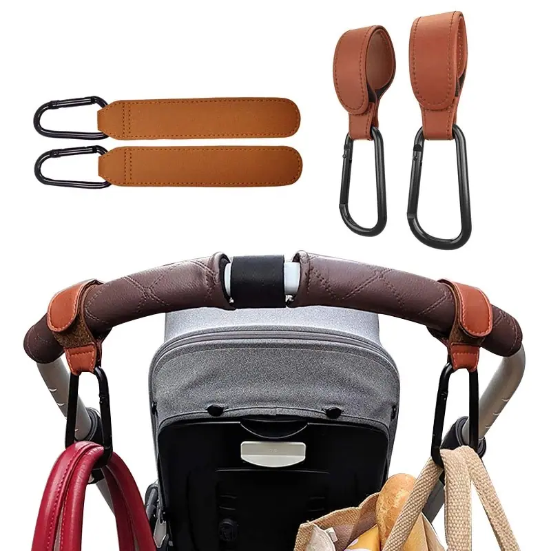 1-2pcs-PU-Leather-Baby-Bag-Str