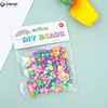 Exportação Transfronteiriça Resina Rosa Pulseira DIY Acessórios de Contas Cartão de Unha de Papel Cabeça Pulseira Acessórios de Contas Contas