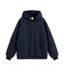 Moletom com capuz e gola redonda, forrado com fleece, para outono e inverno, 450g, peça versátil, vestuário de trabalho no atacado para homens e mulheres, fornecimento direto da fábrica