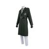 Cosplay de Ataque a los Titanes Cuerpo de Exploración Cosplay Disfraz de Anime Conjunto Completo Abrigo Capa Bata Ropa para Mujer