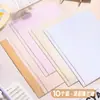 Carpeta de Documentos de Alta Calidad en Forma de L con Diseño Degradado, Cubierta Protectora Engrosada, Bolsillo Transparente para Insertar Documentos de una Sola Página