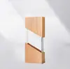 Trofeo de Cristal Creativo Hecho a Medida Decoración de Premio para Reunión Anual Estilo Nórdico Placa de Vidrio Regalo de Empresa Premio Grabado