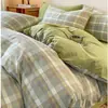 Funda de edredón de algodón puro lavado, pieza única, dormitorio 100% algodón 150x200x230, funda de edredón individual individual/doble, nuevo modelo 2026 3