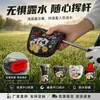 Nueva funda protectora para putter de golf con diseño de naipes y cara sonriente.