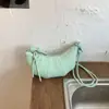 Bolso de Croissant Fresco y Único 2026 Estilo Nuevo de Primavera Estilo Ins para Viajar al Trabajo Bolso de Hombro para Teléfono Bolso Cruzado Bolso Dumpling de Moda