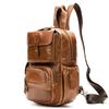Bolsa Transversal de Couro WESTAL Atacado Couro Vintage Óleo Cera Ombro Transversal iPad Couro de Vaca Mochila Feminina