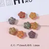 Acessórios de Flor de Lótus Degradê Estilo Picasso Contas Soltas Pulseira Colar DIY Feito à Mão Materiais para Miçangas Acessórios de Joias Atacado