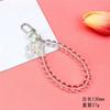 Novo ins Creative Crystal Bear Butterfly airpods Protective Case Chaveiro Pingente Decorativo Mão Corda Acessórios
