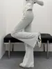 Pantalones Acampanados de Lunares Dulces y Frescos para Mujer, Nuevo Estilo Primavera, Corte Ajustado, Versátiles, Caída Casual, Pantalones Largos