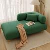 2025 Novo Modelo Chaise Longue Hotel Sala de Estar Varanda Quarto Área de Descanso Celebridade da Internet Tecido Preguiçoso Sentar e Reclinar Sofá para Apartamento Pequeno