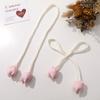 Cinta larga dulce y suave con capullo bilateral de tulipán, tocado Joker para bricolaje, accesorios para el cabello, accesorios de ropa al por mayor