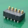 Suporte de Bateria de Prensagem Lateral 5P com Espaçamento de 2,5mm, Altura de 5,4-8,0mm, Conectores de Mola Opcionais Múltiplos Bc-2-510-C01