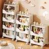 Estante de almacenamiento de cocina personalizado, de pie, multicapa, móvil, cesta plegable para frutas y verduras, carrito de almacenamiento pequeño para el hogar