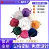 Bolsa de Terciopelo con Cordón Personalizada, Pantalones de Terciopelo con Cordón y Solapa de Bolsillo Redondo, Regalo de Joyería Colorido, Bolsa de Almacenamiento con Cordón de Cinta para Dulces de Boda