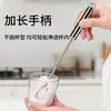 Cepillo de limpieza de acero inoxidable, ayuda para limpiar ollas, pinza universal para tazas y biberones, herramienta de cocina multiusos, accesorio de limpieza para cocina