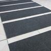 Alfombra Gruesa de Doble Raya para Banco Hotel Puerta de Entrada Escalones Exteriores Alfombra Antideslizante Alfombra de Piso Felpudo