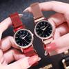 Moda hipster explosión Cielo Estrellado reloj luminoso para mujer reloj de moda casual reloj para estudiante nuevo reloj en stock