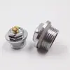 4 Pontos 6 Pontos 1 polegada Ferro Cromado Plug de Rosca Externa Válvula de Sangria do Radiador Almofada Saída Externa Rosca Plug