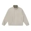 Yidao Roupas Vintage 2026 Outono Novo Jaqueta Japonesa Retro Gola Alta Masculina Solta Casual Zíper Casaco de Trabalho