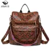 Zhenli Bolso Retro Mochila Grande para Mujer Diseño de Nicho Bolsas Mochila para Mujer Venta al por Mayor