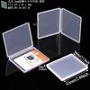 Caja para Tarjetas de Memoria de Cámara de 8 Piezas Caja para Tarjetas SD de Teléfono Móvil Caja para 4 Tarjetas SD + 8 Tarjetas Micro Caja de Plástico Transparente Caja para Tarjetas CF