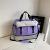 Bolsa de viaje ligera para mujer, expandible para viajes de negocios y de placer, bolsa de equipaje pequeña con un toque de alta gama, bolsa multifuncional para deportes y fitness