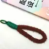 Cordón de Felpa Colorido para Teléfono de Otoño e Invierno, Llavero de Muñeca Corto a la Moda, Correa Anticaída para Botellas de Agua y Accesorios de Bolsa