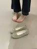 Sapatilhas Redondas Estilo Francês 2026 Primavera/Verão Femininas de Calçar Baixas Retrô com Solado Macio Sapatos de Vovó