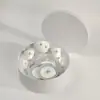 Serie de Lirios del Valle de la Suerte Transfronteriza Juego de Vajilla de Porcelana Hueso Platos, Platos y Tazas Vajilla para el Hogar Simple de Gama Alta Recomendación de Regalo