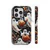 Funda de teléfono de fantasma linda estilo americano para iPhone 18, un diseño divertido y peculiar, también disponible como funda de película 2 en 1 para iPhone 17