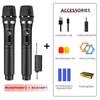 Microfone Sem Fio 2.4g Um-Para-Dois Profissional Áudio de Palco ao Ar Livre Doméstico Placa de Som para Canto