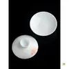 1 pieza se vende individualmente gaiwan de porcelana blanca alta pintado a mano para preparar té tapa roja tetera de porcelana azul y blanca juego de té gongfu de porcelana blanca accesorios