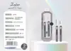 Conjunto LMLTOP de 3 peças de depiladores de sobrancelha dobráveis, ferramentas de beleza, lâminas para tatuagem de sobrancelha e depiladores para aparar sobrancelhas femininas, coleção A0369