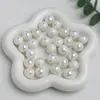 Dingyi 16mm Luna Fría Cuentas Redondas de Colores Cuentas Acrílicas Galvanizadas con Agujero Cuentas Sueltas Accesorios para Cadena de Teléfono Móvil DIY